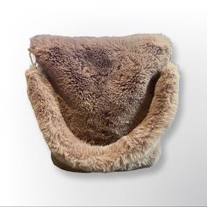 Furry Lilac Handbag